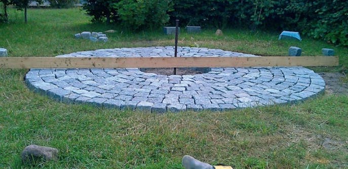 Bålplass i hagen Bålplass i hagen